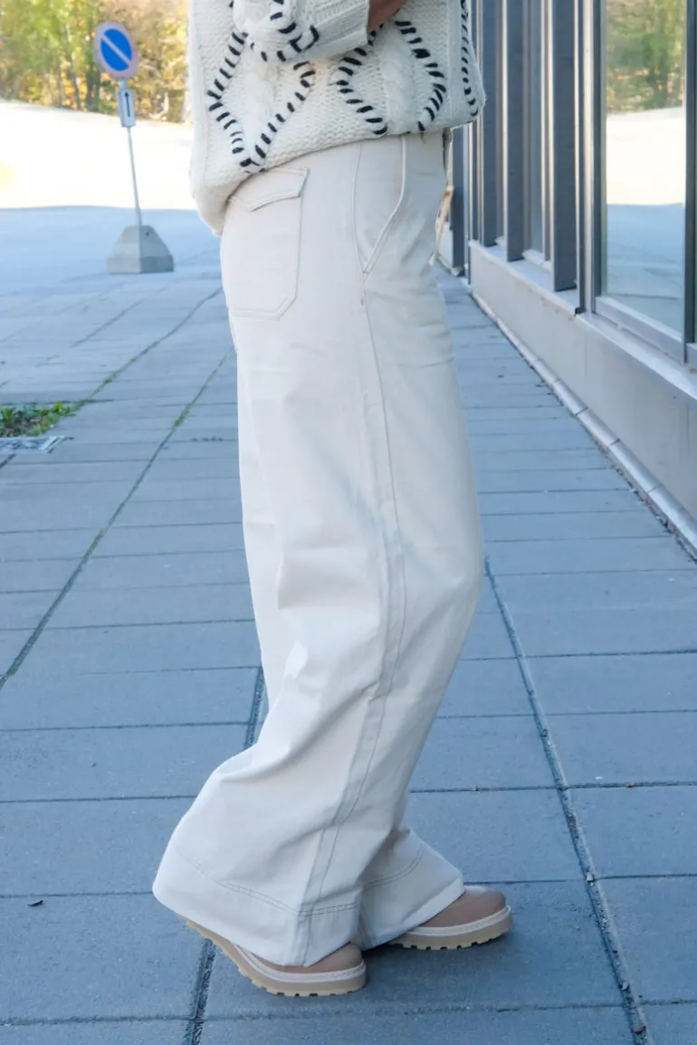 Abby Work Pants Natural