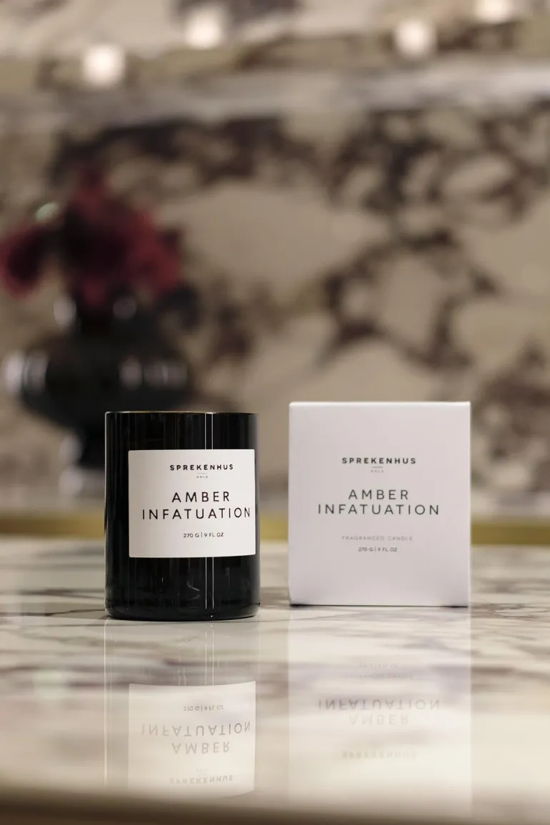 Amber Infatuation Fragranced Candle 270g