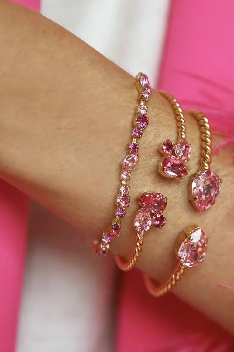 Antonia Bracelet Gold Rose Combo