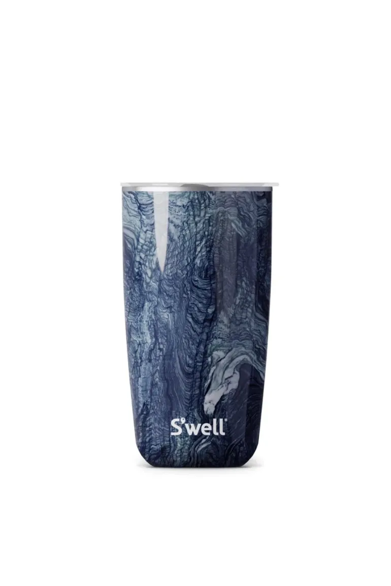 Azurite Marble Tumbler W/Lid 530ml