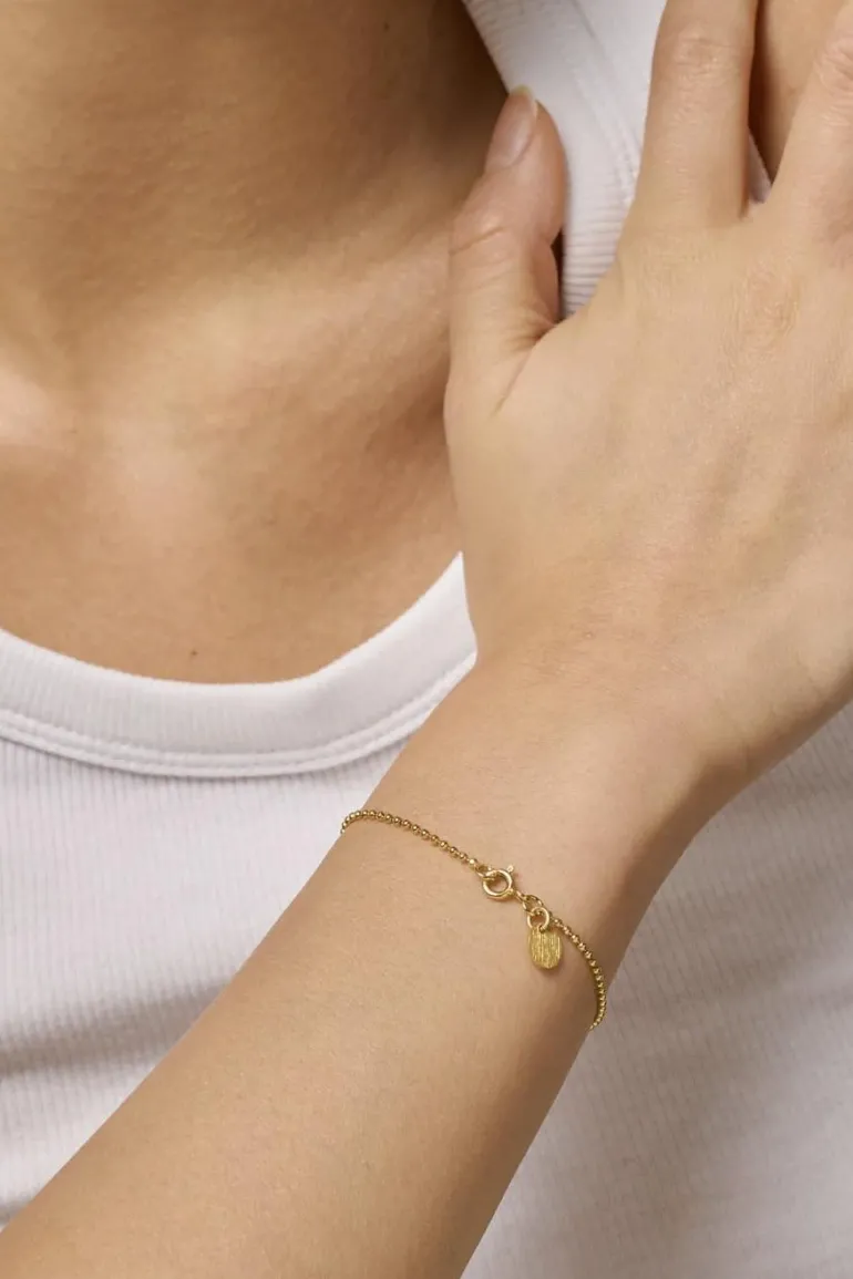 Bracelet Ball Chain Gold