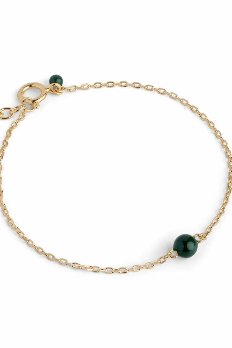 Bracelet Balloon Gold Petrol Green