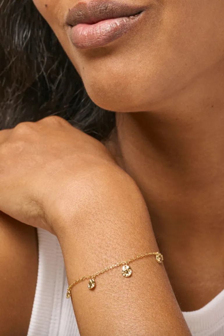 Bracelet Refined Charms Gold