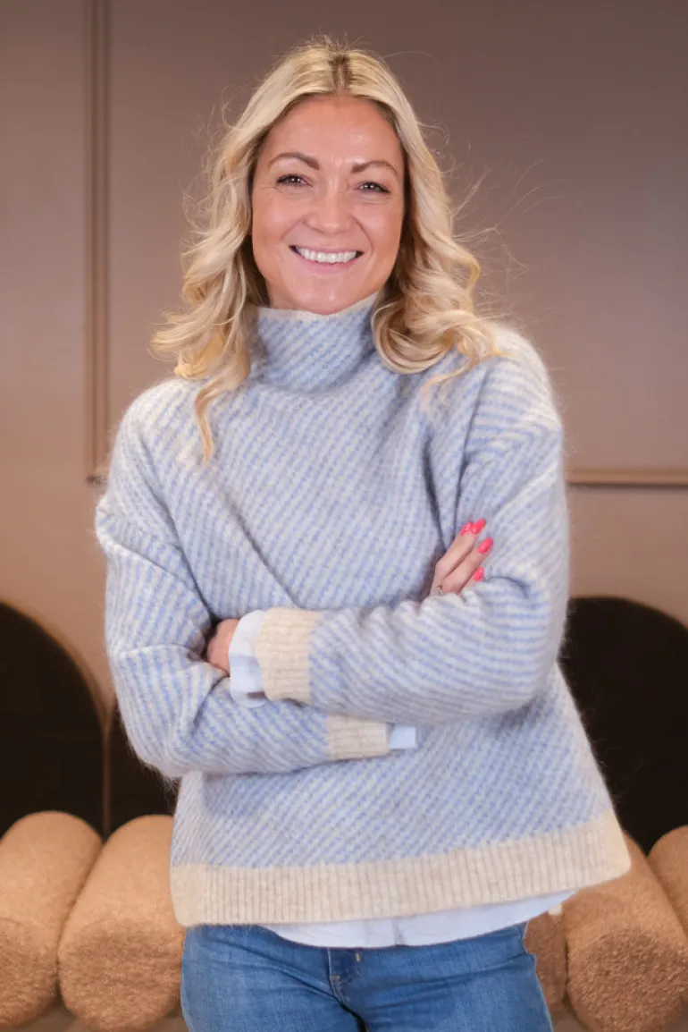 Capella Knit T-Neck Marina