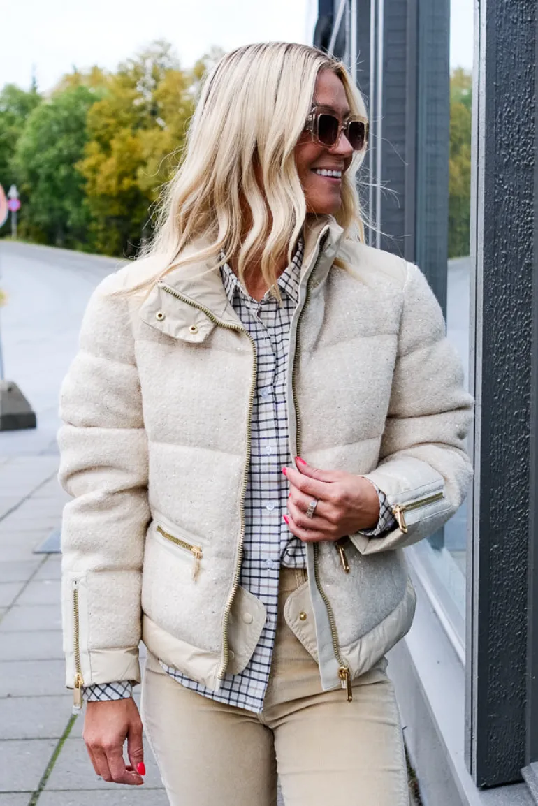 Chamonix Ski Jacket Cream