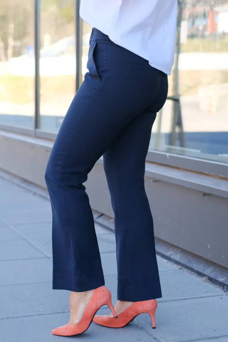 Clara Ankle Navy