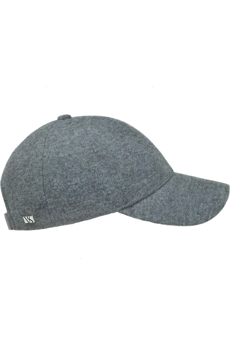 Clay Grey Wool Caps