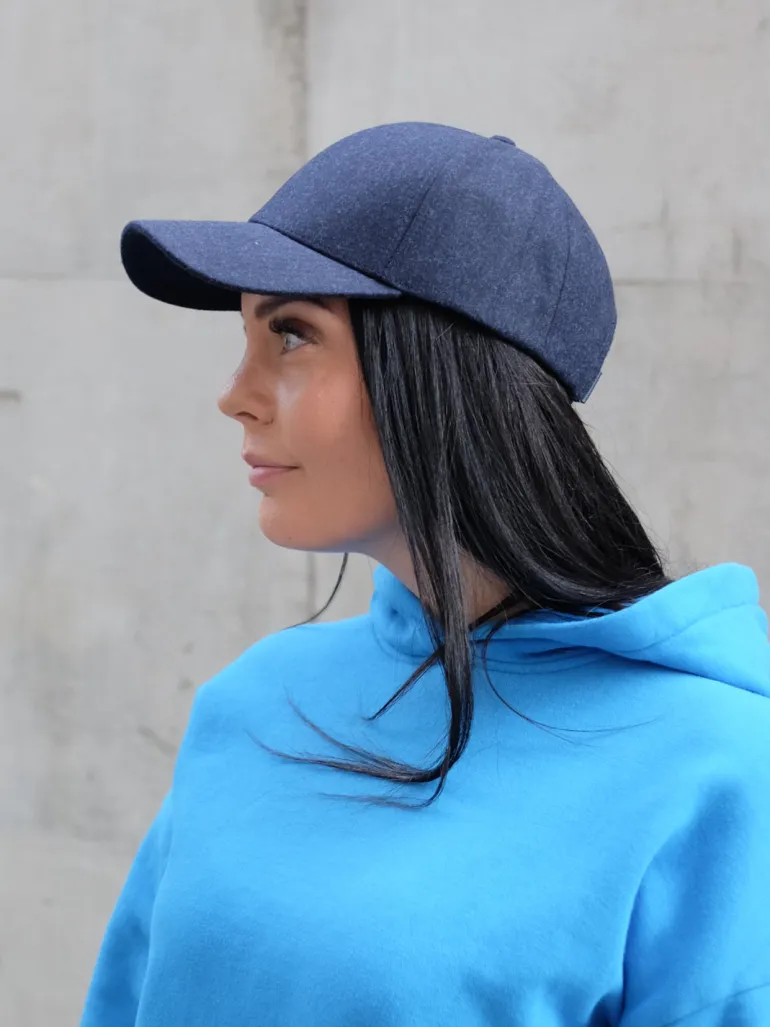 Dark Navy Wool