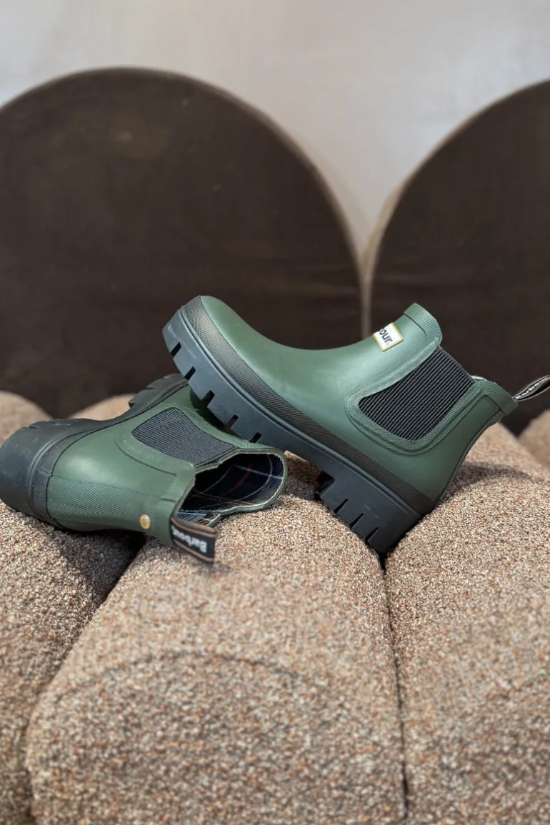 Halton Gummistøvler Lav Olive