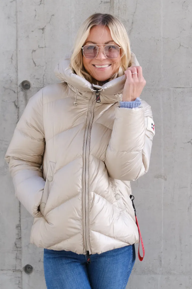 Helsinki Down Jacket Beige