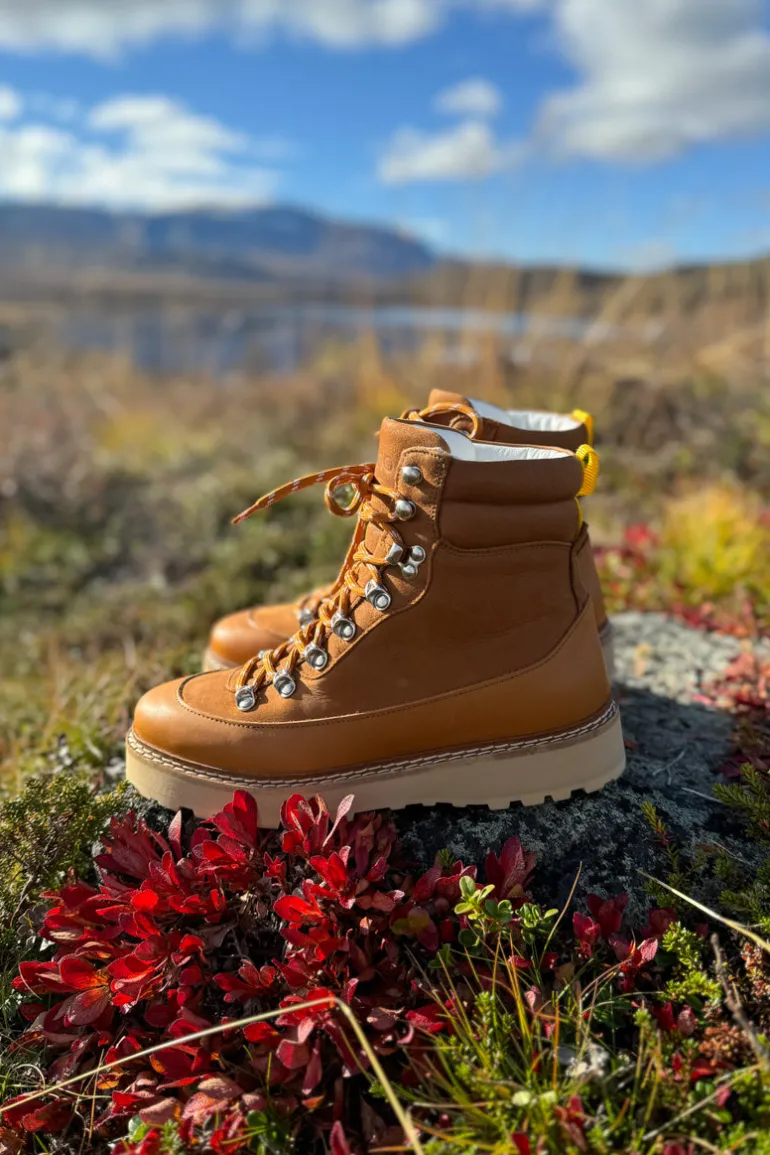 Hiking Cap Nubuck Cognac