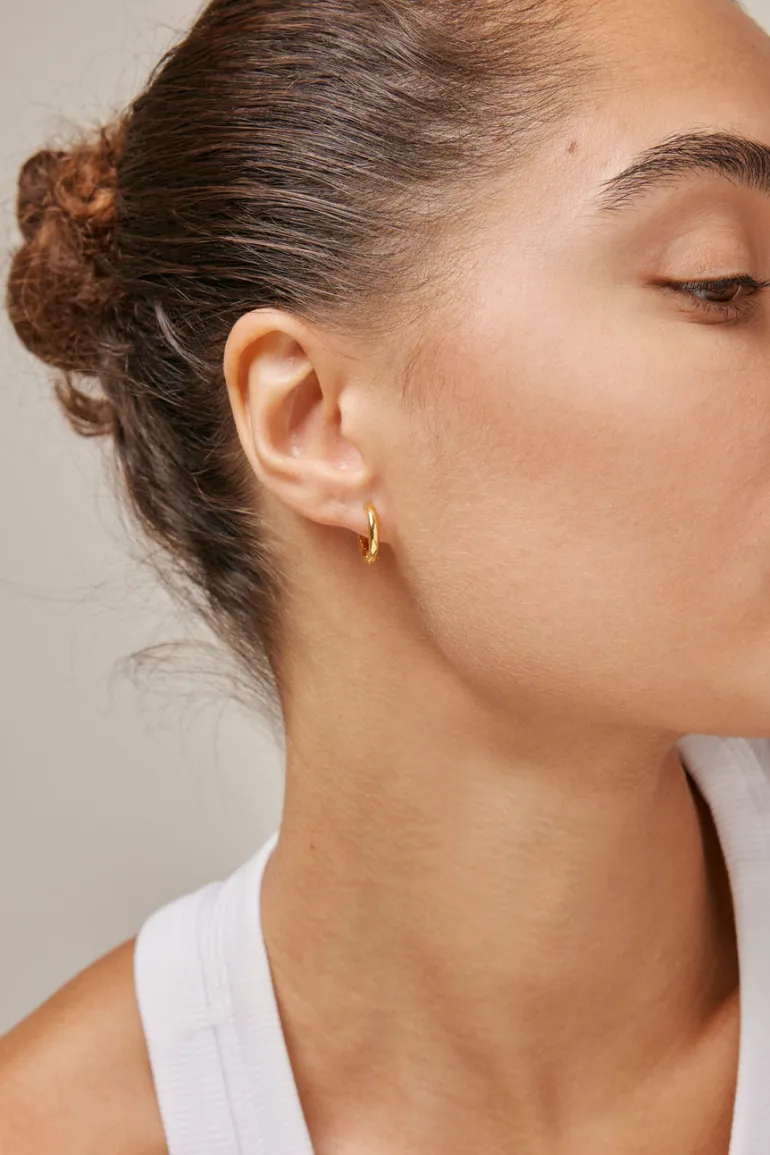 Hoops Chunky Classic 10mm Gold