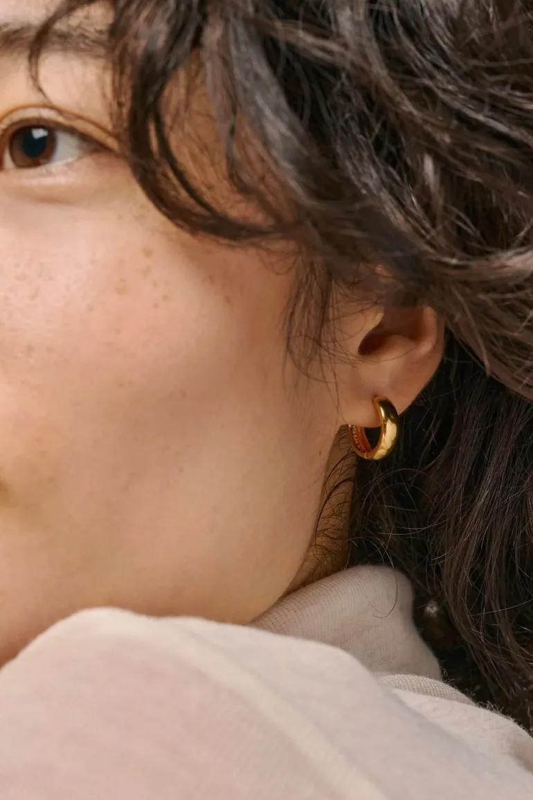 Hoops Classic Wide 15mm Gold