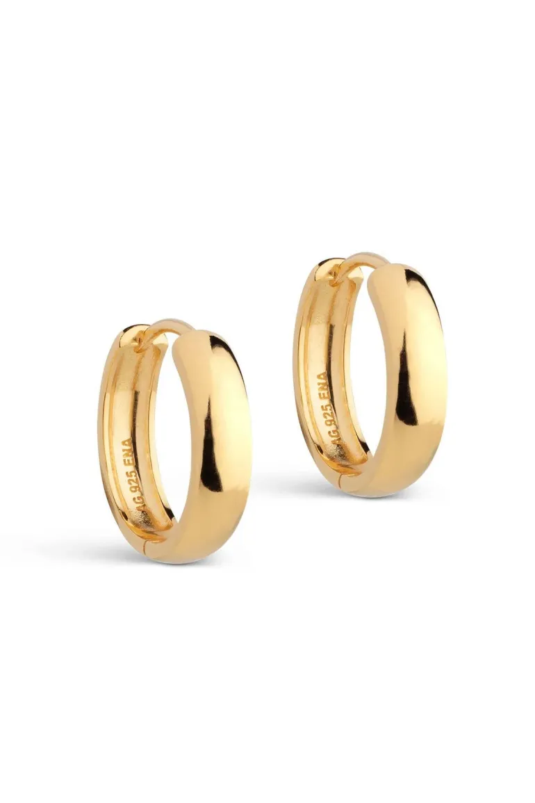 Hoops Classic Wide 20mm Gold