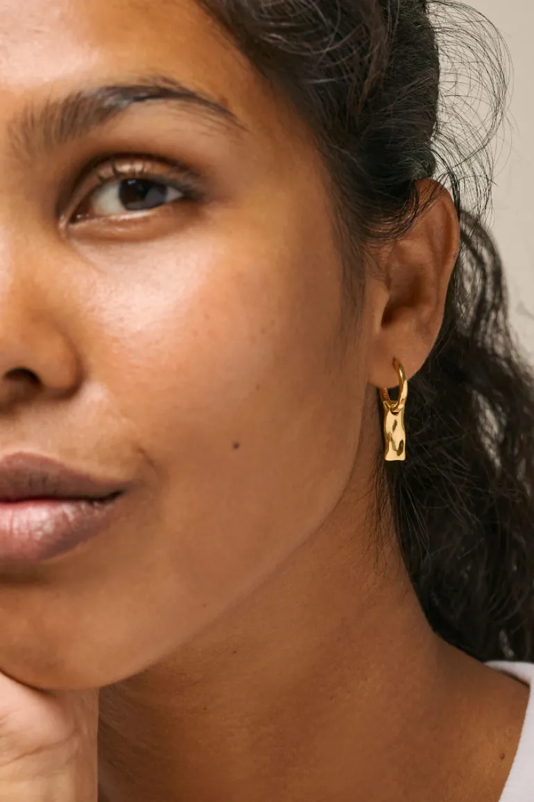 Hoops Tara Gold