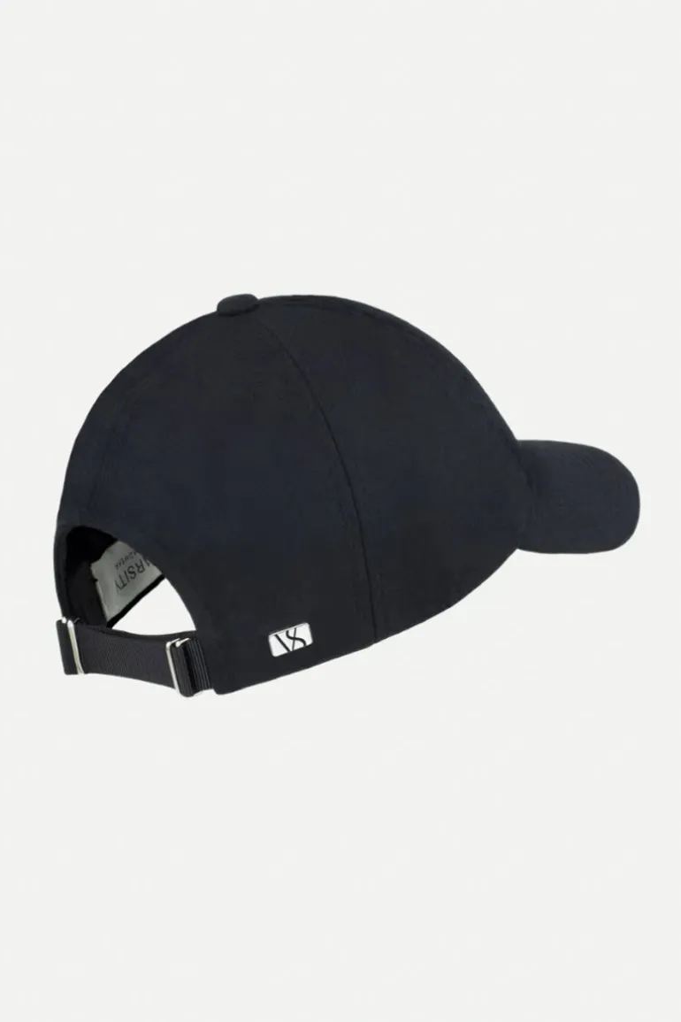 Jet Black Wool Caps
