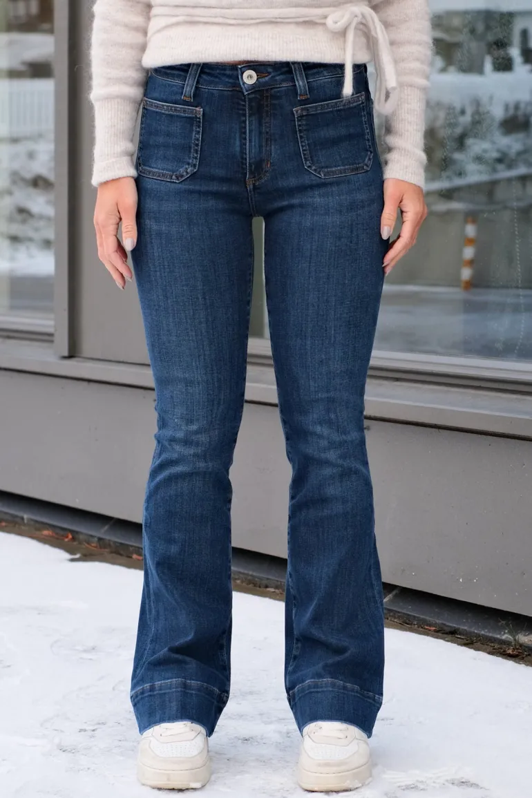 Jim Denim Blue Cashmere Raw Vintage