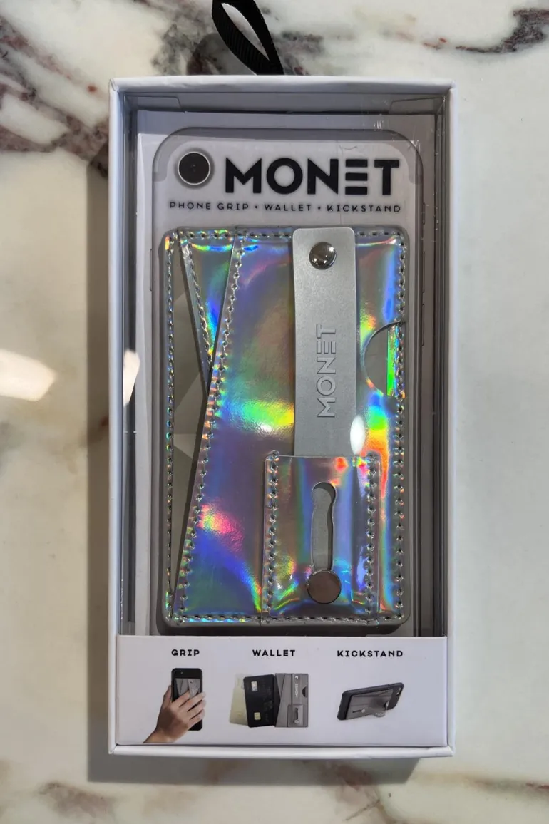 Kortholder Til Mobil Holographic White