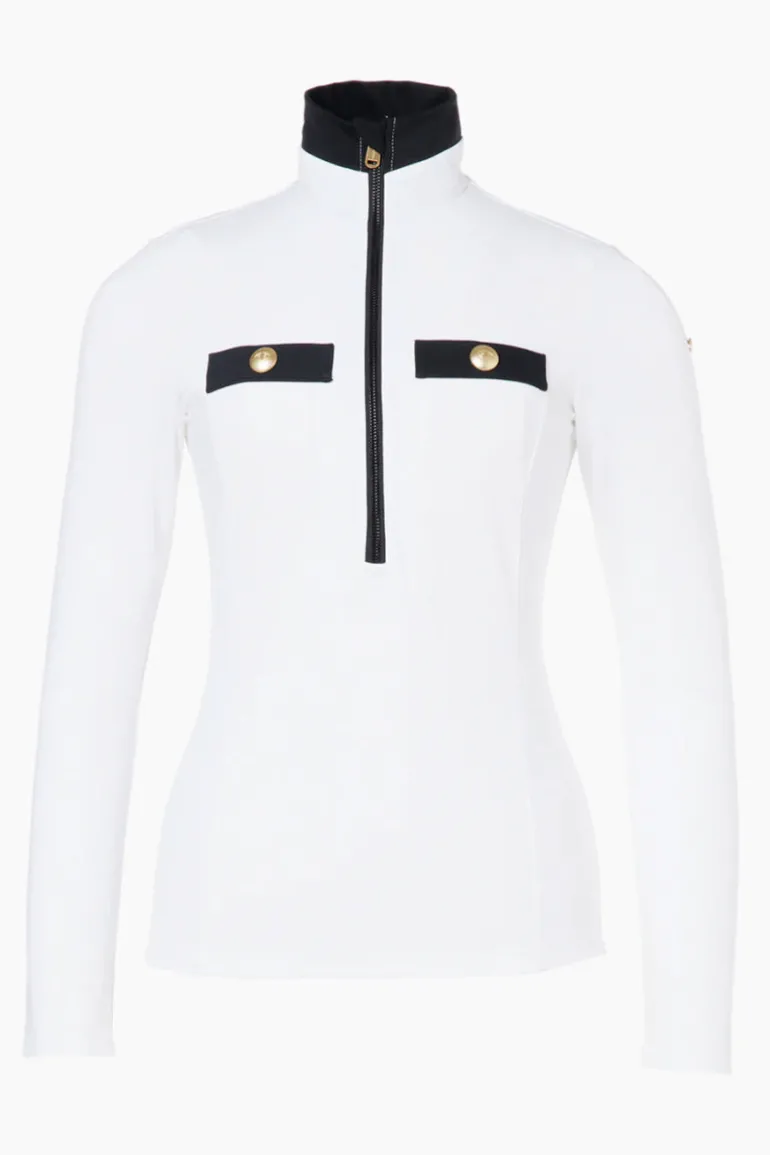 Loraine Ski Pully White