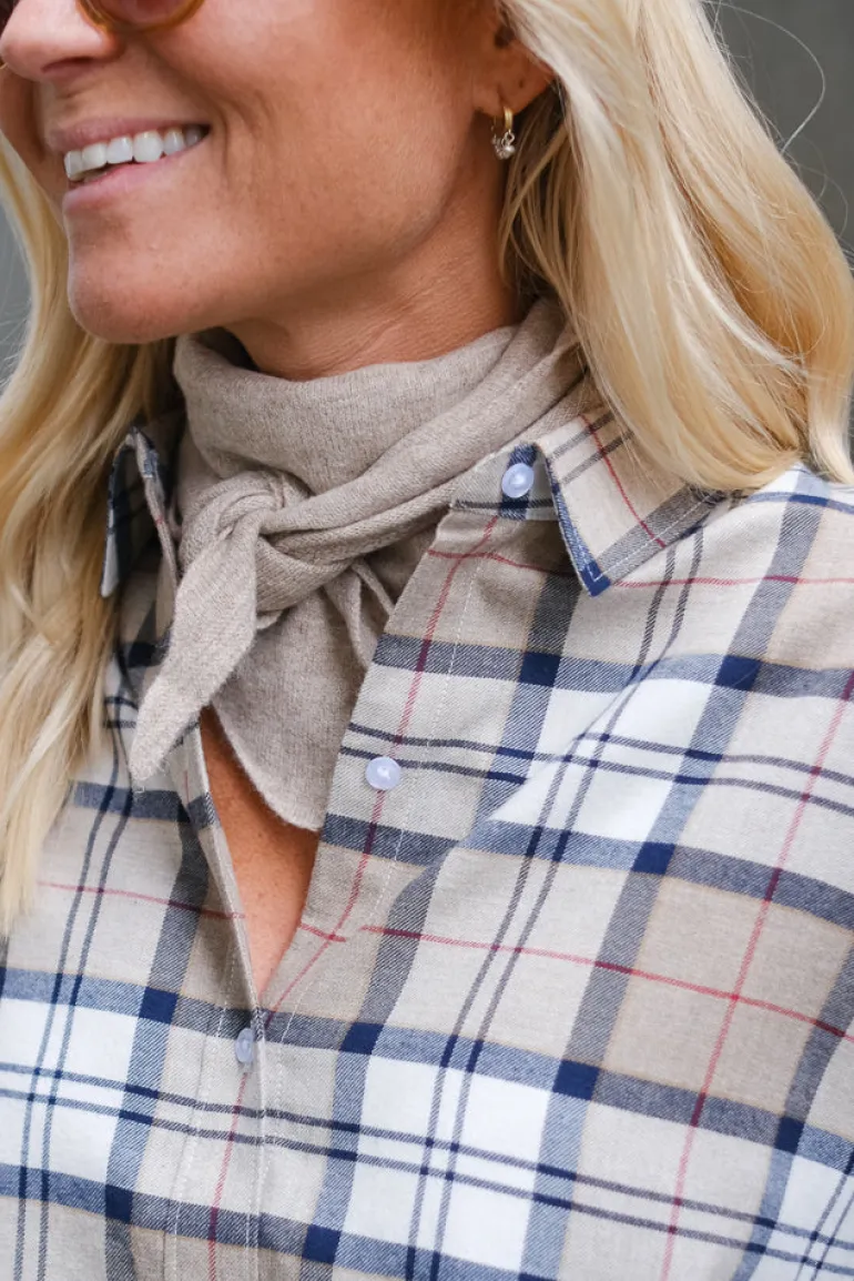Mina Merino Scarf Desert