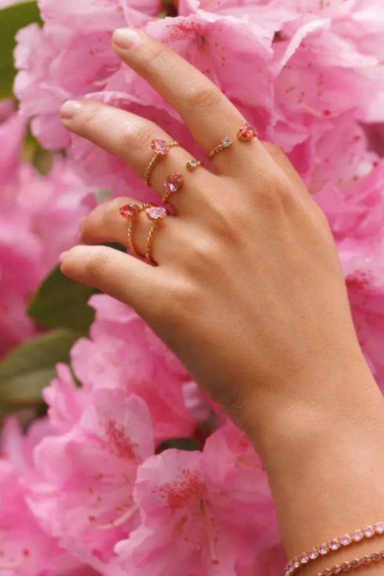 Nani Ring Gold Light Rose