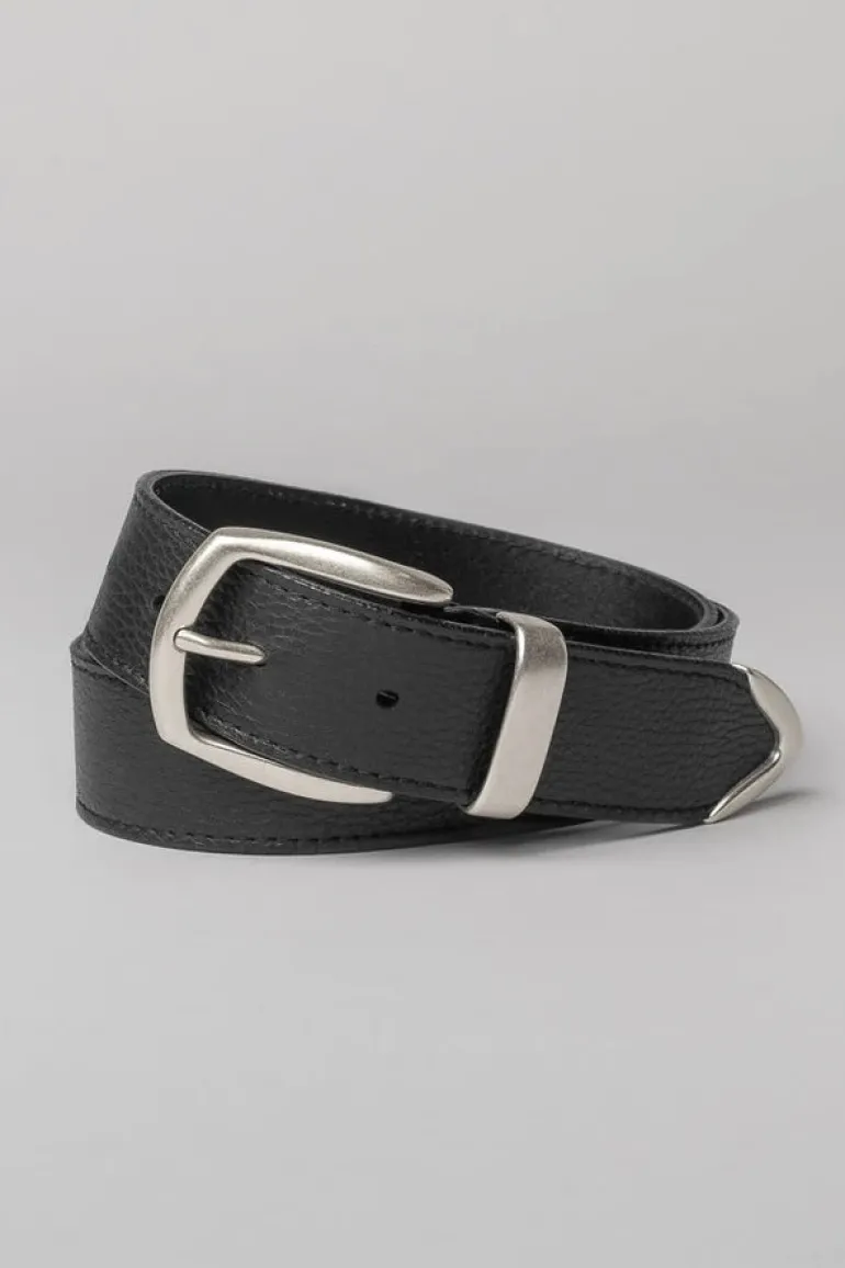 Nebel Belt Black Silver