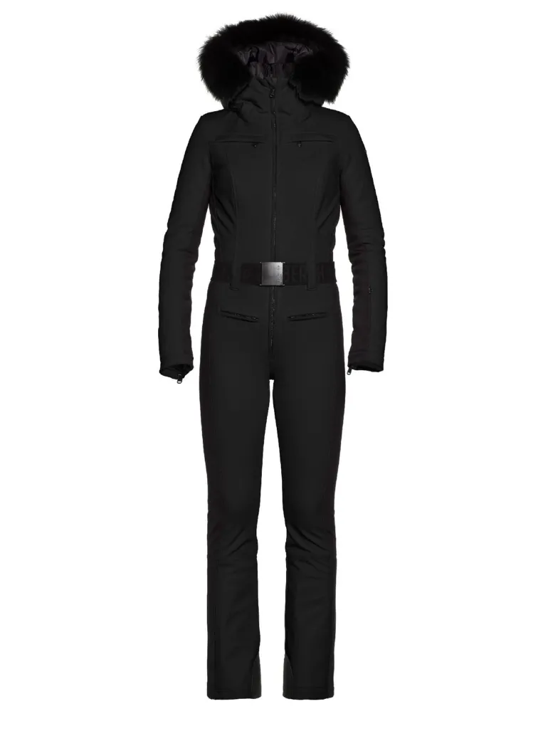 Parry Jumpsuit Fur Black
