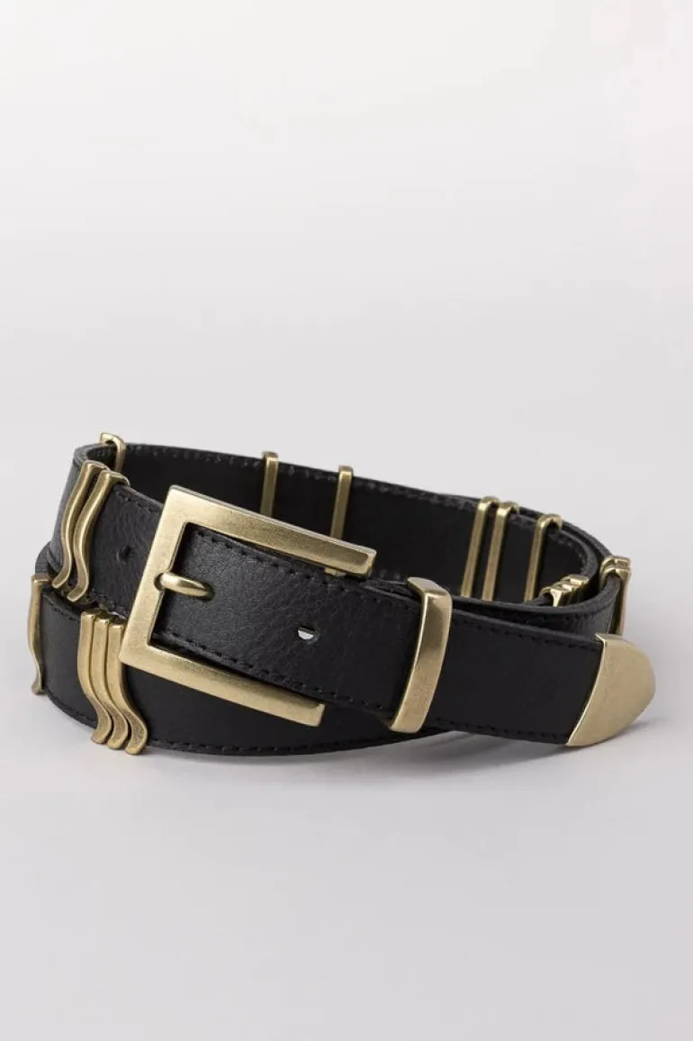 Rattle Belt Black Gold