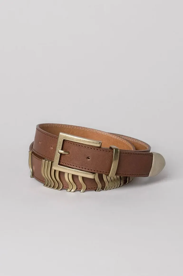 Rattle Belt Nutmeg Gold