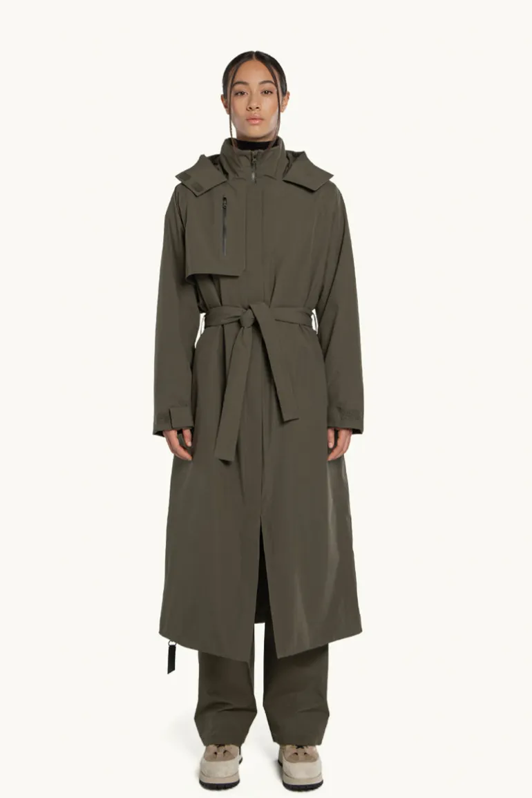 Åse Primaloft Coat Grape Leaf