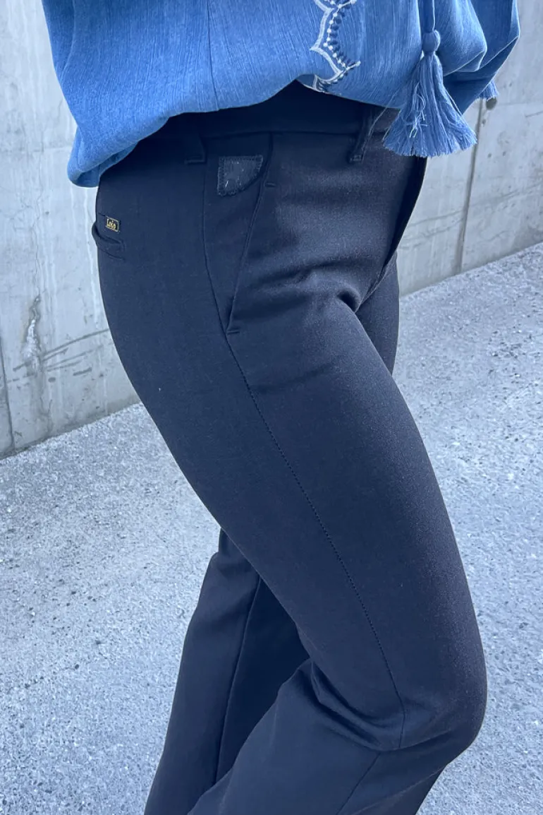 Silvia Suple Roble Dresspants Black